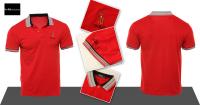 polo paris ralph lauren hommes tee shirt detail cotton polo red
